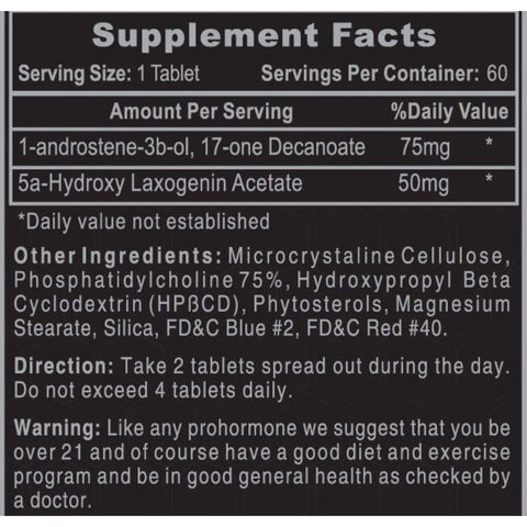 Hi-Tech Pharmaceuticals 1-Testosterone 1-Andro 60CT