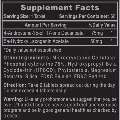 Hi-Tech Pharmaceuticals Androdiol 4-Andro 60CT