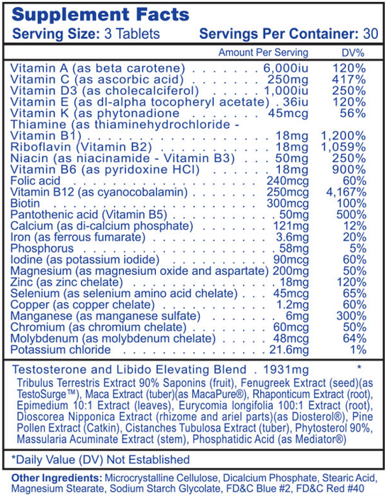 Hi-Tech Pharmaceuticals TestoVite 90 Tabs