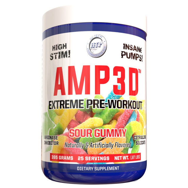 Hi-Tech Pharmaceuticals Amp3d Pre Workout 25 Servings