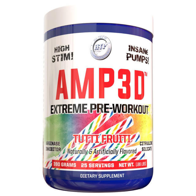 Hi-Tech Pharmaceuticals Amp3d Pre Workout 25 Servings