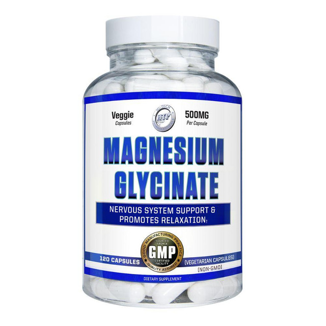 Hi-Tech Pharmaceuticals Magnesium Glycinate 120 Capsules