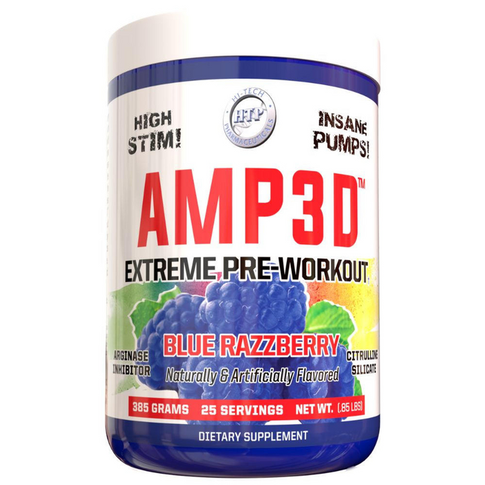 Hi-Tech Pharmaceuticals Amp3d Pre Workout 25 Servings