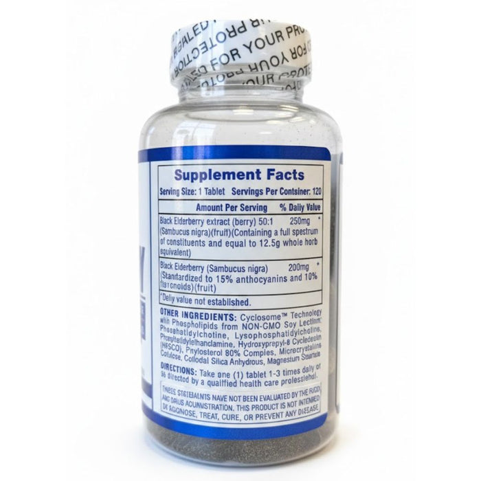 Hi-Tech Pharmaceuticals Black Elderberry 120T