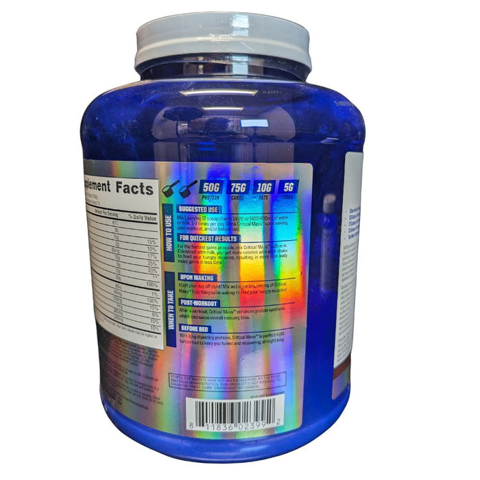 Hi-Tech Pharmaceuticals Critical Mass 5lb