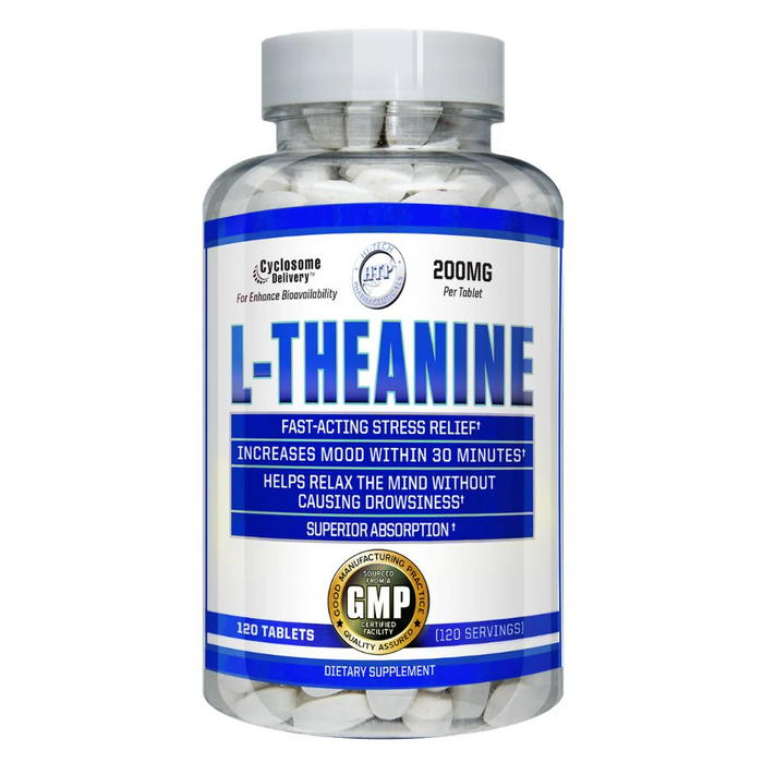 Hi-Tech Pharmaceuticals L-Theanine 120 Tablets