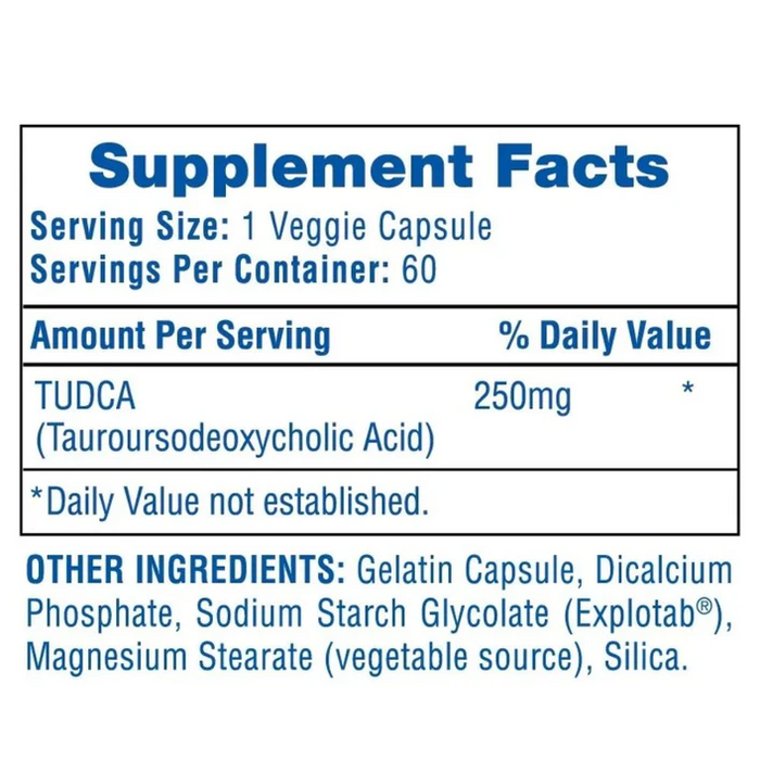 Hi-Tech Pharmaceuticals Tudca 60 Capsules