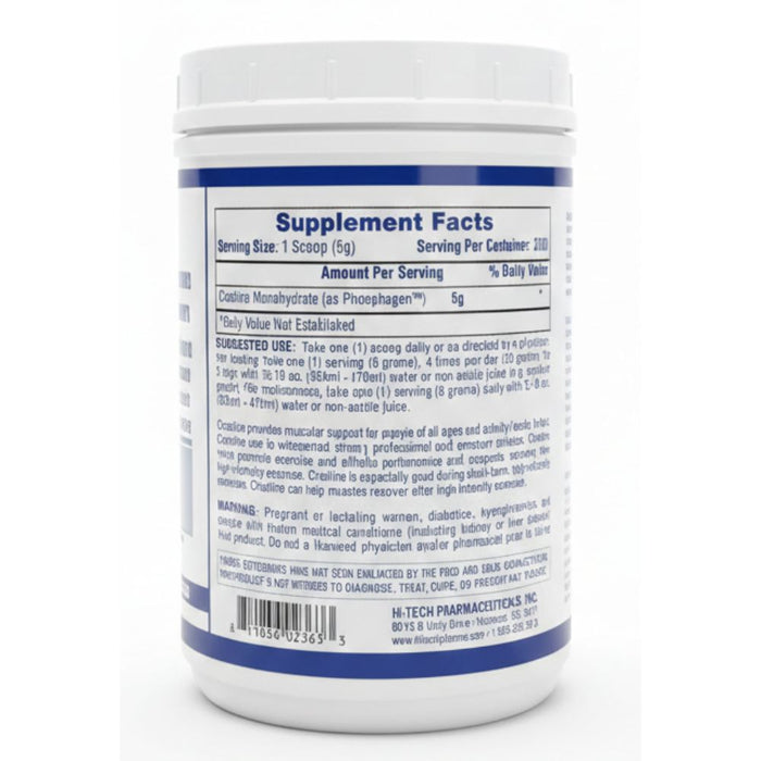 Hi-Tech Pharmaceuticals Creatine Monohydrate 1000g