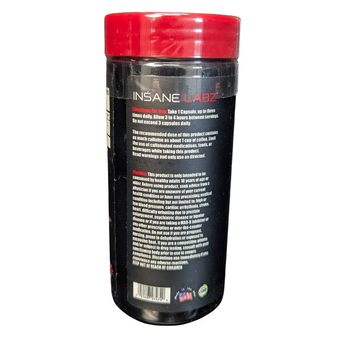 Insane Labz Caffeine 120 Capsules