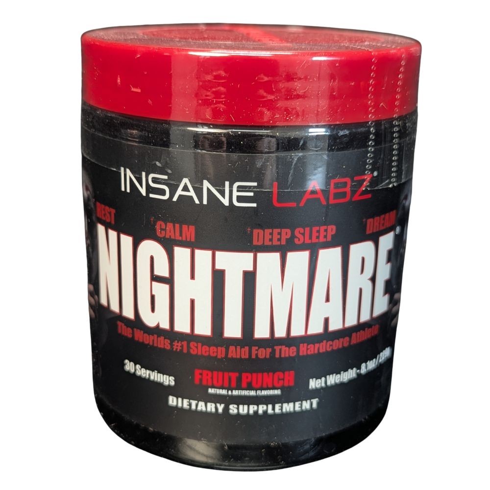 Insane Labz Nightmare Sleep Aid 30 Servings — Capitol Nutrition