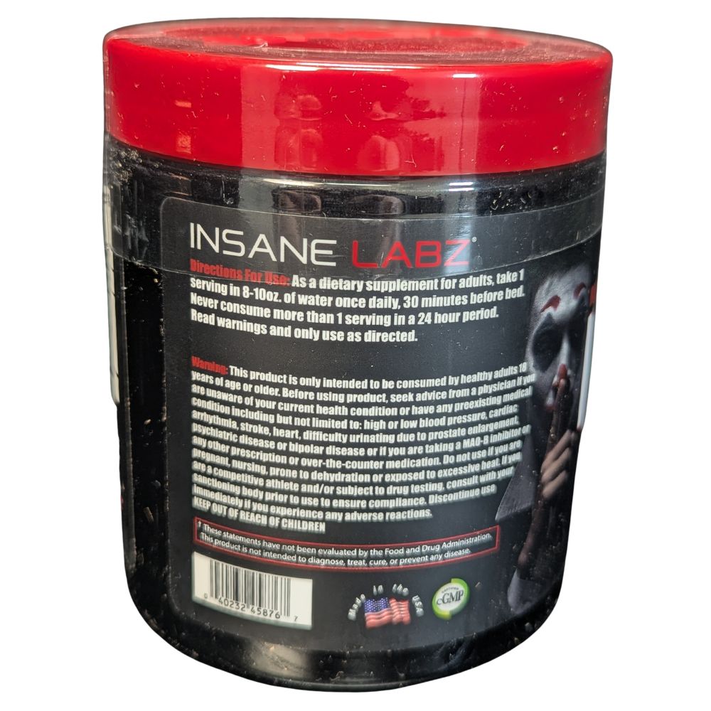 Insane Labz Nightmare Sleep Aid 30 Servings — Capitol Nutrition