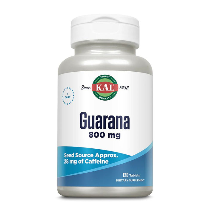 KAL Guarana 800mg 120 Tablets