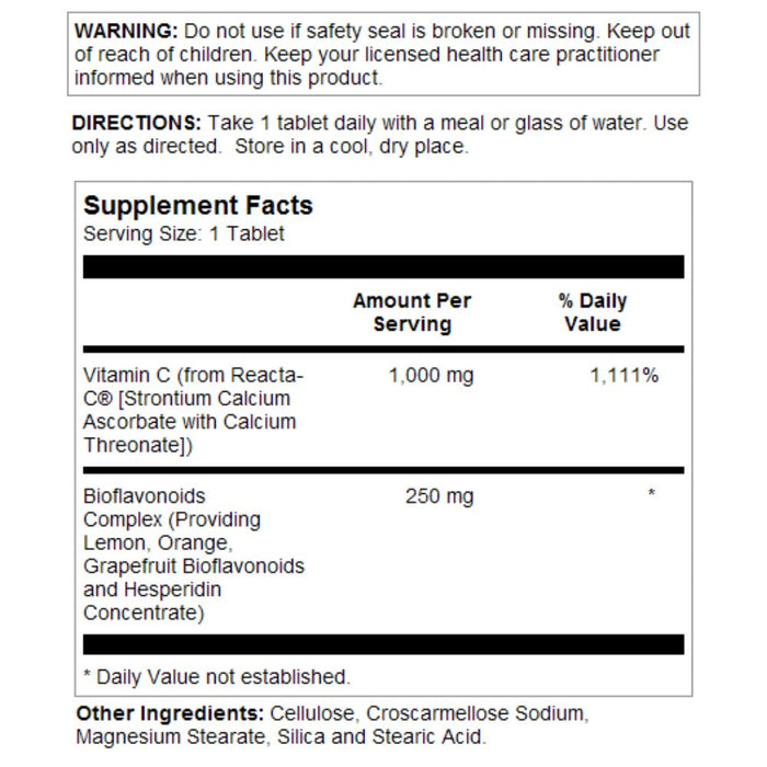 KAL Reacta-C 1000mg 120 Tablets