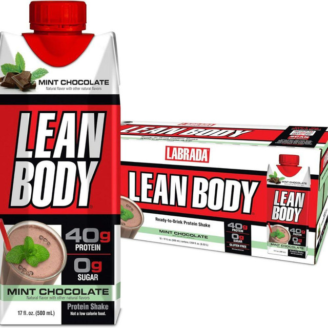 Labrada Lean Body RTD 17oz Drinks 12 Pack