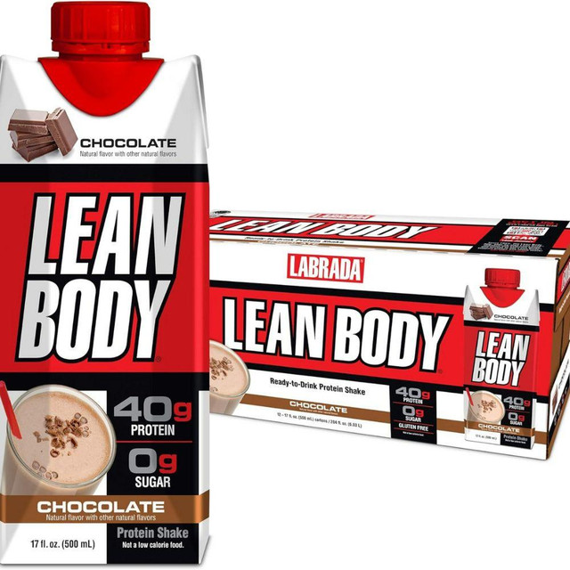 Labrada Lean Body RTD 17oz Drinks 12 Pack