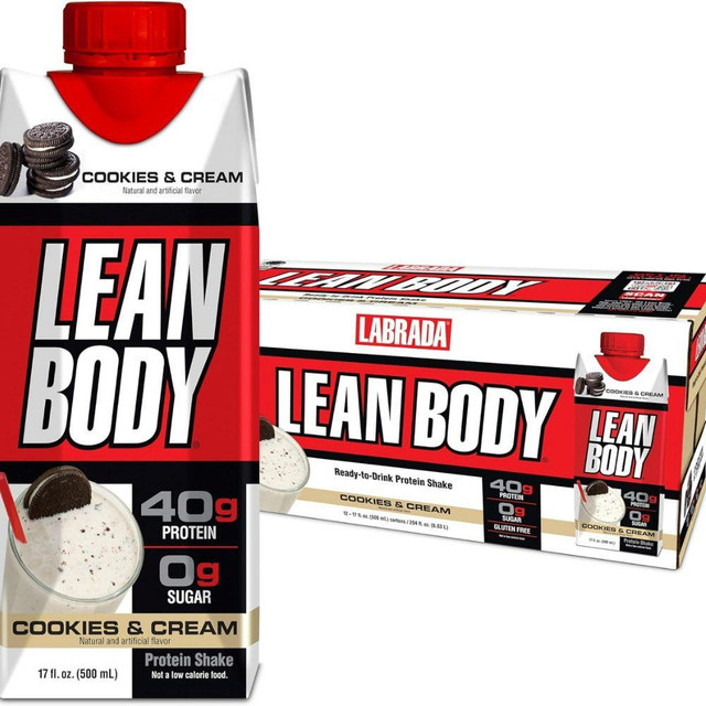 Labrada Lean Body RTD 17oz Drinks 12 Pack