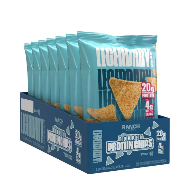 Legendary Popped Protein Chips 7/Box