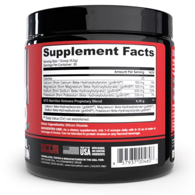 MTS Nutrition goBHB 30 Servings