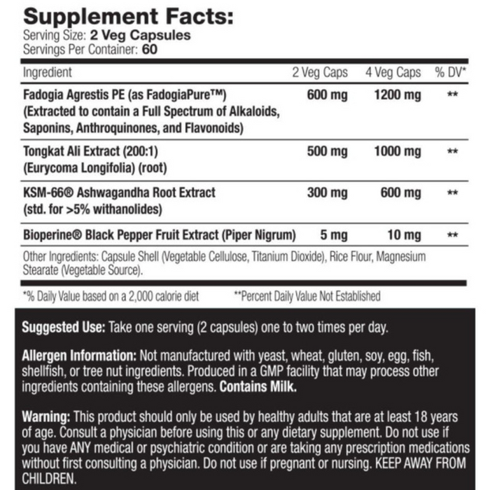 Muscle Addiction Test Fix 10 Veg Caps