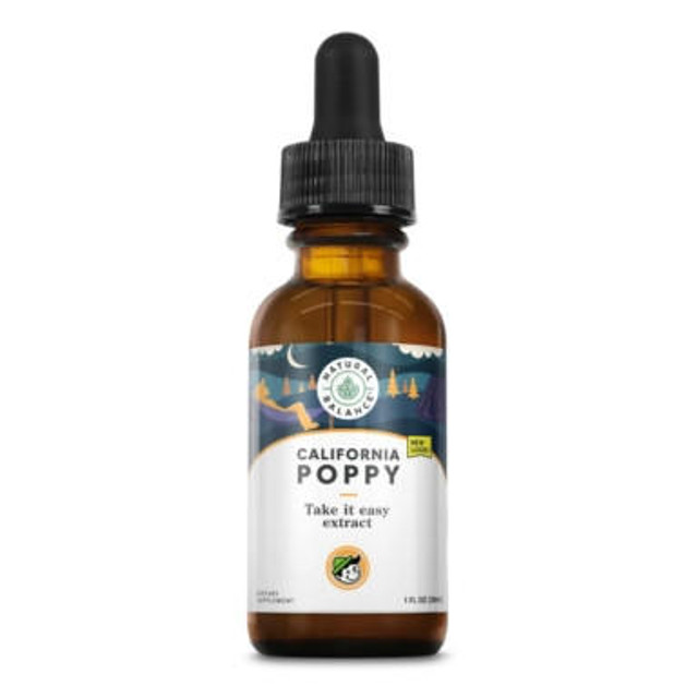 Natural Balance California Poppy Extract 1 Fl Oz