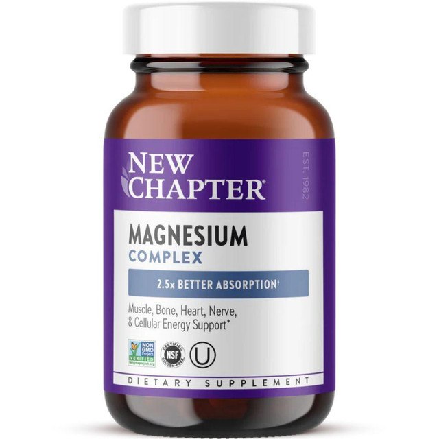 New Chapter Magnesium Complex 60 Tablets