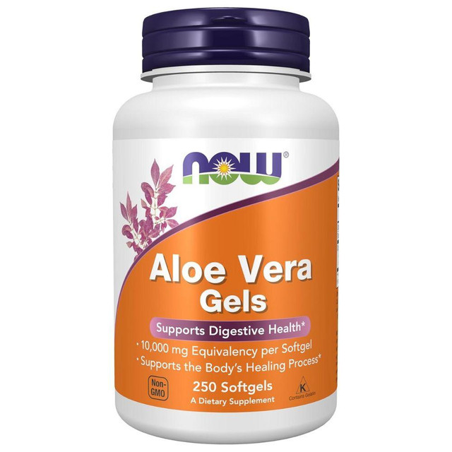 Now Foods Aloe Vera Gels 250 Softgels