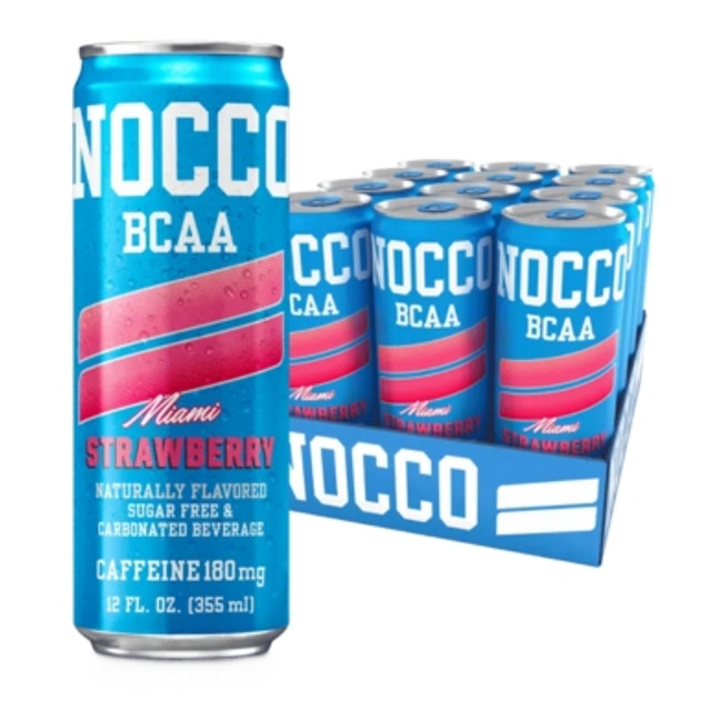 NOCCO BCAA Energy Drink 12 Pack