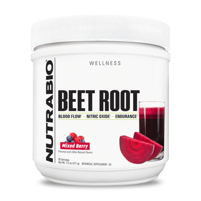 Nutrabio Beet Root Powder Mixed Berry 30 Servings