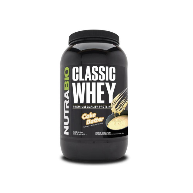 NutraBio Classic Whey Protein 2lb