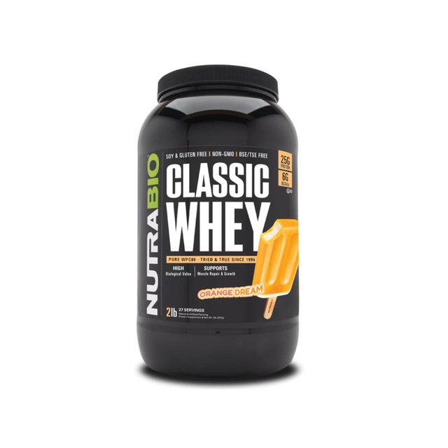 NutraBio Classic Whey Protein 2lb