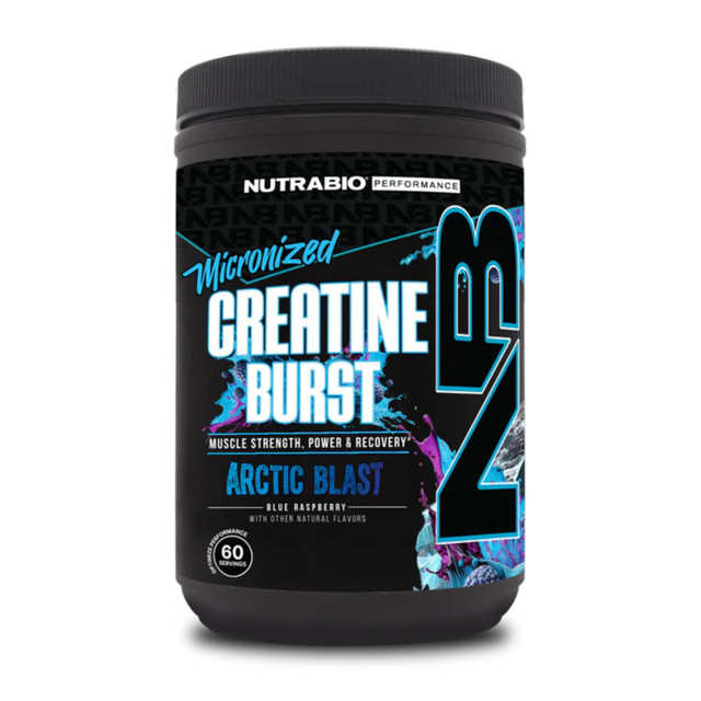 Nutrabio Micronized Creatine Burst 60 Servings