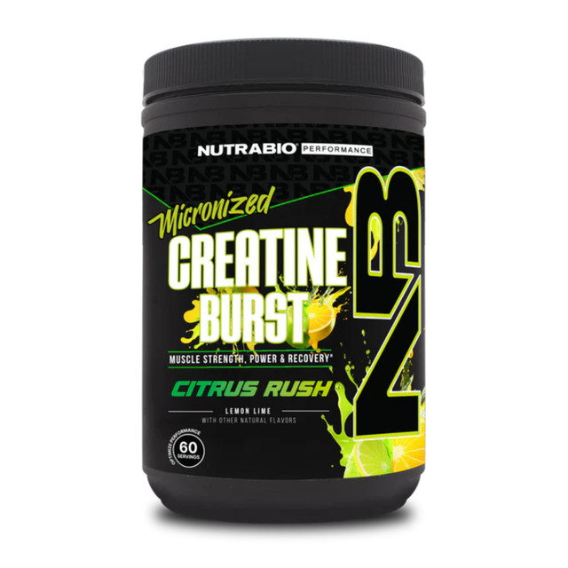 Nutrabio Micronized Creatine Burst 60 Servings