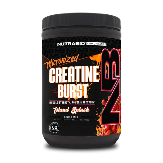 Nutrabio Micronized Creatine Burst 60 Servings