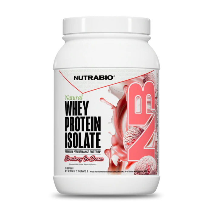 Nutrabio Natural Whey Protein Isolate
