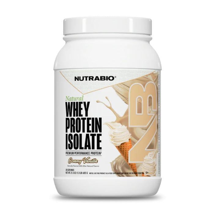 Nutrabio Natural Whey Protein Isolate