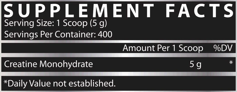 Nutrex Creatine Monohydrate 2,000 Grams