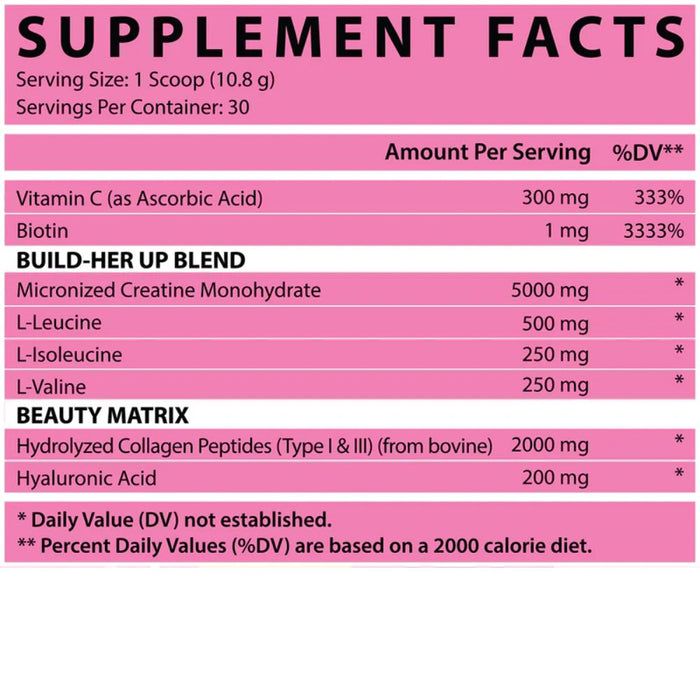 Nutrex Creatine For Women 30 Servings