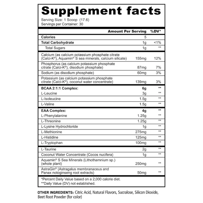 Panda Supps Premium Aminos 30 Servings