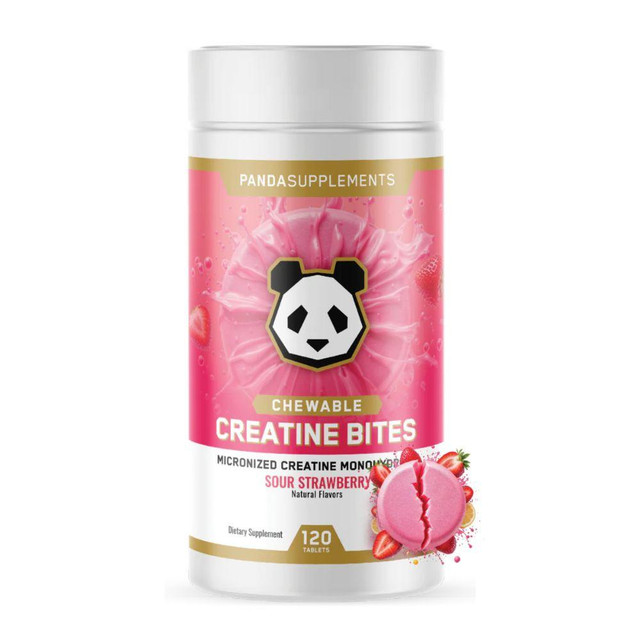 Panda Supps Creatine Bites 120 Tablets