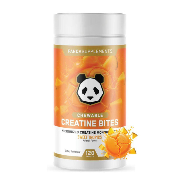 Panda Supps Creatine Bites 120 Tablets