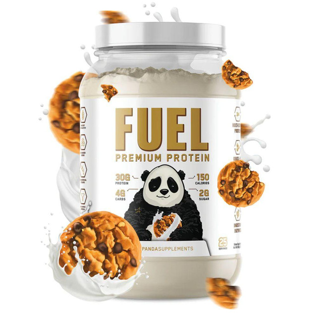 Panda Supps Fuel Protein 25 Servings | 30 Grams Protein Per Shake ...