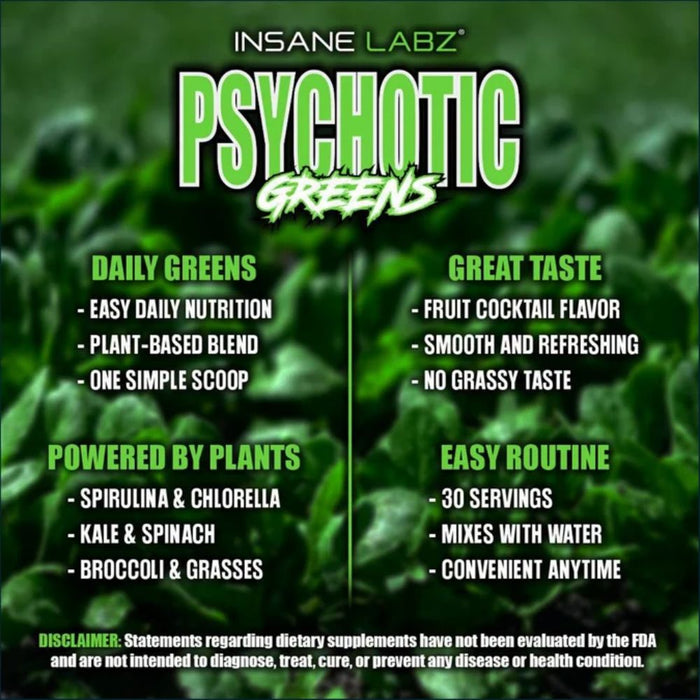 Insane Labz Psychotic Greens 30 Servings