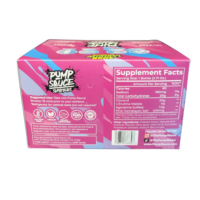 Pump Sauce Shooter 12 Pack