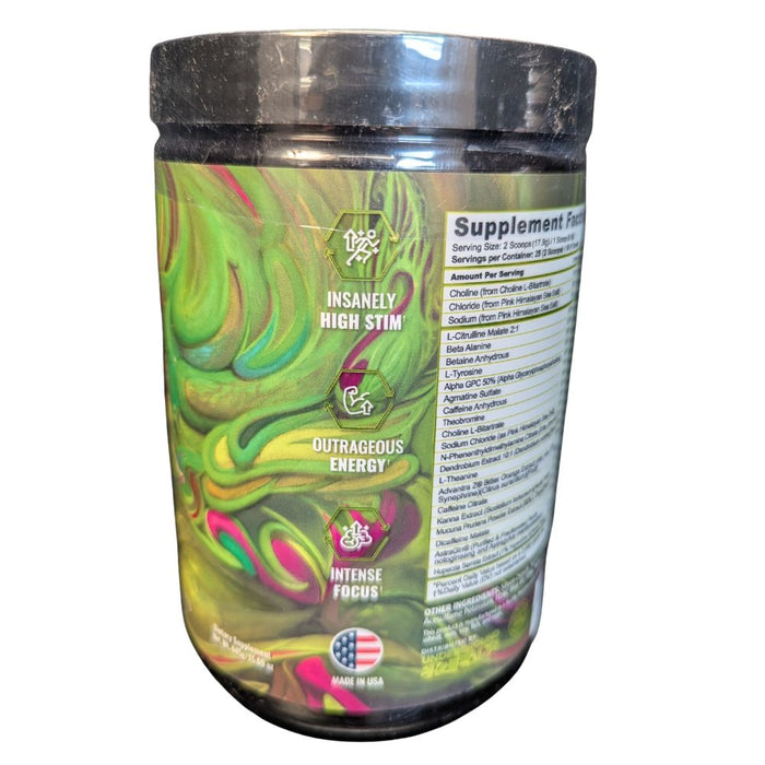 Panda Supps Rampage Extreme Pre-Workout 25 Servings