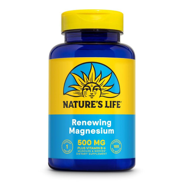 Nature's Life Renewing Magnesium 500mg 250 Capsules