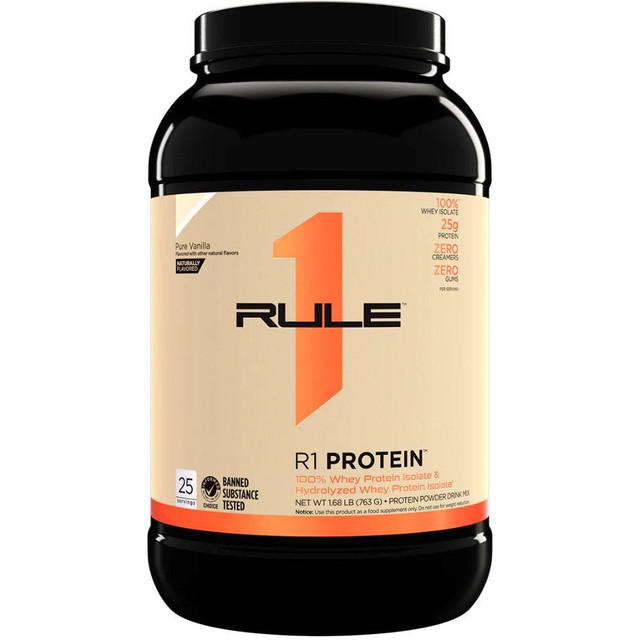 Rule 1 Natural Whey Isolate 2lb