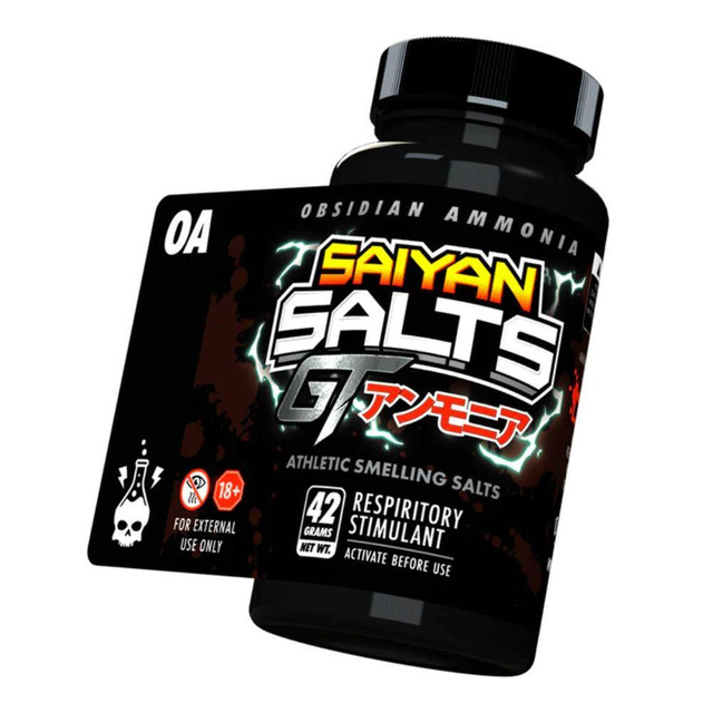 Obsidian Ammonia Saiyan Salts GT Smelling Salts