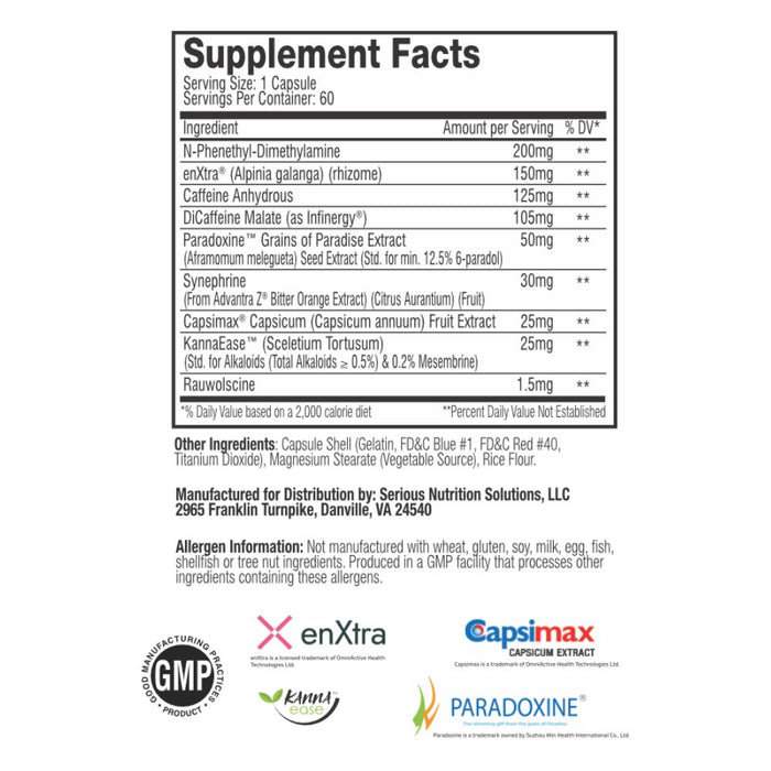 SNS Thermagize XT 60 Caps