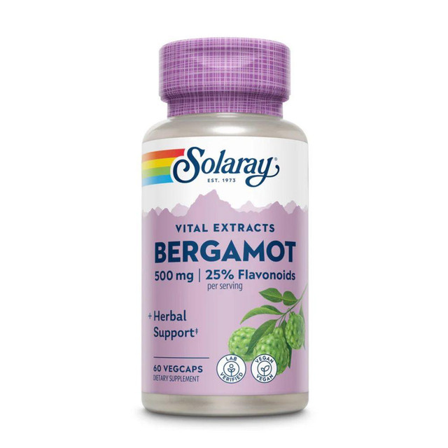 Solaray Bergamot 500mg 60 Capsules