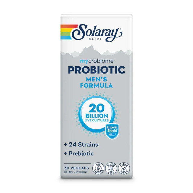 Solaray Mycrobiome Complete Probiotic Men's 30 Capsules